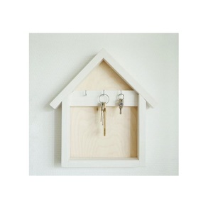 Porte-clés mural en bois de luxe pour la maison, conçu pour optimiser le rangement résidentiel avec un attrait décoratif - Product Image 2
