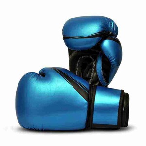Guantes de Boxeo Profesionales de MMA, de Cuero Sintético Transpirable y Ligero, con Cierre de Velcro, para Entrenamiento y Sparring - Product Image 1