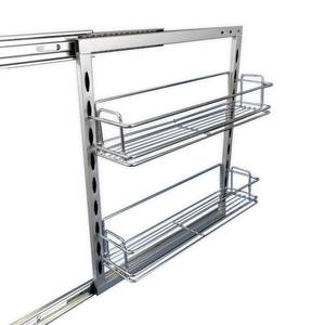 Panier de rangement pour armoire de cuisine, organisateur suspendu sous étagère, panier en fil métallique, économiseur d'espace - Product Image 3