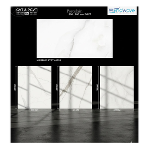 Azulejos de porcelana digital para pared de 300x600mm (30x60cm), MOQ, azulejos cerámicos vitrificados esmaltados (GVT) estándar de 300x600mm - Product Image 3