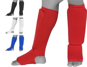 Protège-tibias et protège-pieds de karaté pour l'entraînement en salle, protection pour le taekwondo et le kick-boxing, avec logo personnalisé, respirant et personnalisable - Product Image 3