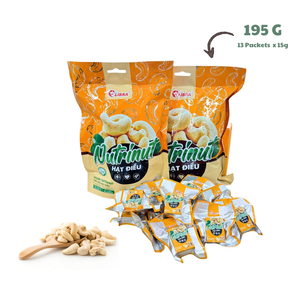 Proveedor OEM de Vietnam, Galleta Comprimida de Cereal Nutrinut con Anacardos 195G para Exportación - Product Image 1