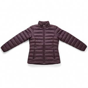 เสื้อแจ็คเก็ตบับเบิ้ลสำหรับผู้หญิง ผ้าแคนวาส มีฮู้ด แห้งเร็ว ระบายอากาศได้ดี บุผ้าฝ้าย ตกแต่งด้วยผ้าทอ เหมาะสำหรับกิจกรรมกลางแจ้ง สำหรับคนไซส์พลัส - Product Image 5