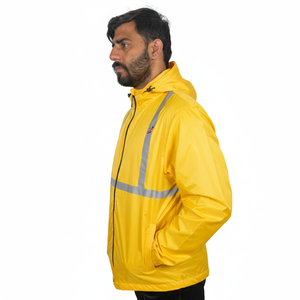 เสื้อแจ็คเก็ตวินด์เบรกเกอร์แบบซิปสำหรับผู้ชาย OEM น้ำหนักเบา ระบายอากาศได้ดี ทันสมัย กันลม เหมาะสำหรับขี่มอเตอร์ไซค์และกิจกรรมกลางแจ้ง สไตล์วินเทจ - Product Image 5