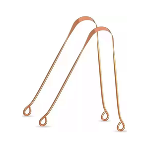 Limpiador de Lengua de Cobre Duradero, Portátil y Ecológico, Fácil de Limpiar y Promueve la Higiene Bucal con Aliento Fresco para Uso Diario - Product Image 2