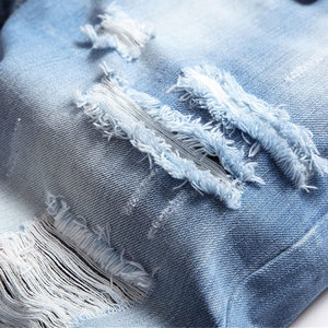 Pantalones Cortos de Mezclilla para Hombre, Corte Regular, Cintura Alta, Cierre de Cremallera, 100% Algodón, Transpirables, Ecológicos, Uso Casual, Fabricación Profesional - Product Image 6