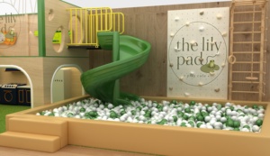 Multi-Activity Indoor Plastic <b>Play</b> <b>Center</b> with Ball Pit and Slide for Kids - Product Image 2