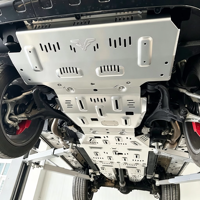 Protection de carter moteur JK SILVERY tout-terrain 4x4 pour Mercedes G500 G550, plaque de protection de châssis en alliage Al-Mg 8 mm, garantie à vie