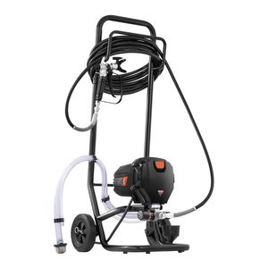 Spruzzatore di vernice airless da 750W con carrello elettrico ad alta efficienza da 3000PSI per pittura di interni domestici con pistole a spruzzo potenti - Product Image 3