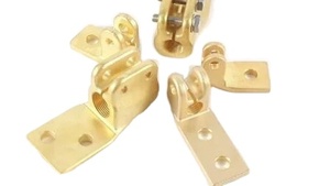 ขั้วต่อสายไฟฟ้าทองเหลืองทนทาน ขั้วต่อสายไฟฟ้าสำหรับงานหนัก ผิวเคลือบทอง ค่าการนำไฟฟ้าสูง อุปกรณ์อุตสาหกรรม - Product Image 3