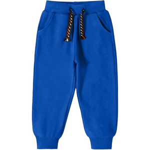 <b>Slim</b> Fit Fleece Sweatpants For Men Elastic Waist Cotton <b>Joggers</b> For Sports Running And Gym Training Men's Sweatpants - Product Image 2