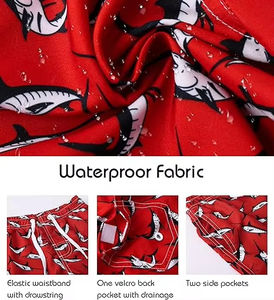 Pantalones cortos de hombre con sublimación de logotipo personalizado, doble capa de tela de malla gruesa, estilo para hombre con buena calidad a precios razonables. - Product Image 6