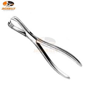คีมจับกระดูกแบบโค้งทำจากเหล็กกล้าไร้สนิมคุณภาพสูง เครื่องมือผ่าตัดกระดูกสำหรับการจัดตำแหน่งกระดูกอย่างแม่นยำ - Product Image 5