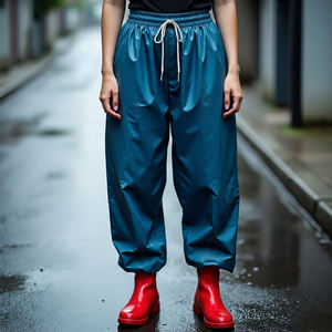 Pantalones Impermeables Cortavientos para Hombre, Ligeros, Deportivos, Transpirables, Estilo Urbano, Holgados, para Deporte al Aire Libre - Product Image 1