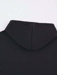 DISCOVER-IMPEX Sudadera con capucha de felpa de algodón premium con estampado de esqueleto – Sudadera oversize estilo streetwear con estampado de tórax - Product Image 4