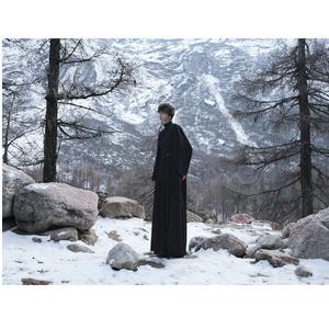 High Fashion <b>Women</b> Coat Luxury ELYSIAN <b>KIMONO</b> LONG COAT 850 gram 89% Triacetate 11% Polyester Winter <b>Women's</b> Coats Clothing - Product Image 5