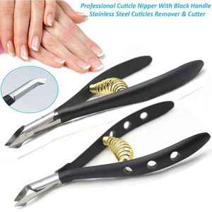 Professional High Quality Stainless Steel Black & Gold Cuticle Nipper Best Nail Nipper for Manicure Pedicure Ingrown Removal - Product Image 4