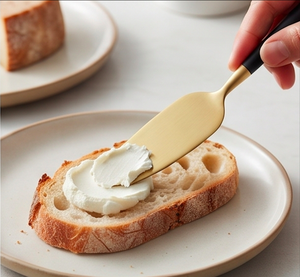 Modern Golden <b>Cheese</b> Tools <b>Set</b> With Black Handles Durable Metal <b>Cheese</b> <b>Knife</b> <b>Set</b> For Serving Use Kitchenware And Cutting Use - Product Image 6