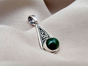 925 Sterling Silver Nephrite Jade <b>Bracelet</b>, Natural Green Jade Jewelry, Healing Stone <b>Bracelet</b>, Minimal Elegant Gift for Women - Product Image 5