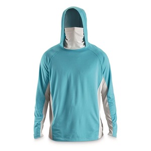 Sudadera con Capucha para Pesca, Impermeable, con Protección Solar UPF 50, para Adultos, Resistente al Viento, Transpirable, de Spandex/Poliéster, Manga Larga, Personalizable - Product Image 1