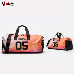 Sacs de sport en polyester personnalisés de haute qualité avec impression par sublimation, sacs de voyage, faible MOQ, sacs de sport vafir - Product Image 4