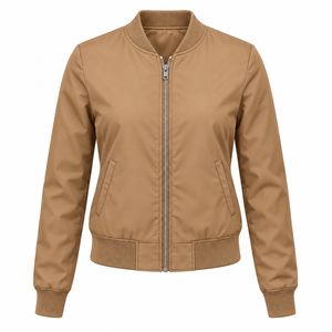 Chaqueta Bomber para Mujer de Alta Calidad 2026, Material Cómodo y Transpirable, Chaqueta Bomber para Dama, Fabricación OEM - Product Image 5