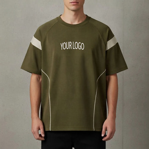Camiseta Hip Hop Extra Grande, 220g, 100% Algodón, Transpirable, Ecológica, Personalizada con Estampado y Bordado, Holgada, Tallas Grandes para Hombre - Product Image 5