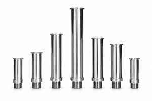 NATURAL STAINLESS STEEL BELL UMBRELLA FOUNTAIN NOZZLE 20MM WALL <b>MOUNT</b> OUTDOOR GARDEN LANDSCAPE WATER FEATURE <b>SPRAY</b> HEAD - Product Image 2