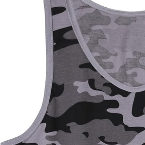 Camiseta Deportiva de Alta Calidad para Hombre, Cuello Cuadrado, Chaleco de Gimnasio con Decoración de Encaje, Tejido Acanalado, Transpirable, de Poliéster - Product Image 3