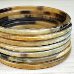 ชุดกำไลข้อมือเขาควายขัดธรรมชาติเป็นมิตรกับสิ่งแวดล้อม - Product Image 1