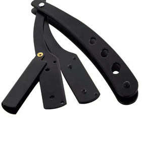 Afeitadora de seguridad de acero inoxidable de bajo precio al por mayor, rasuradora de un solo filo para hombres, a la venta - Product Image 2