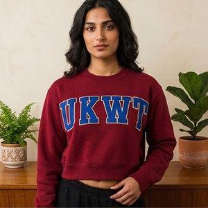 Suéter de Punto Personalizado Negro para Mujer, Estilo Universitario, Ropa de Campus, Colores de Equipo Universitario, Venta al Por Mayor - Product Image 2