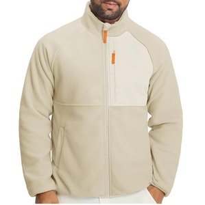 Veste d'extérieur en polaire Sherpa technique pour l'hiver avec fermeture éclair et poches, respirante, grande taille, chaude, pour homme - Product Image 3