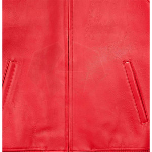 Vestes en cuir sur mesure pour hommes, couleurs unies, logos personnalisés, grandes tailles, vestes respirantes de Ryan Pro Gear - Product Image 5