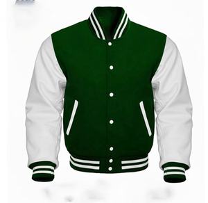 Chaqueta de Béisbol Varsity de Lana Personalizada para Hombre, Talla Grande, Chaqueta Letterman de Invierno, Transpirable y Elegante - Product Image 4
