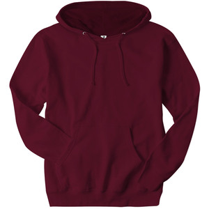 Sudadera con Capucha Unisex Color Lavanda, Corte Regular, Color Sólido, Felpa Francesa de Algodón, Sudadera Informal con Bolsillo Delantero para Otoño - Product Image 6