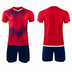 Conjunto de Camiseta de Fútbol Sublimada con Diseño Geométrico Azul para Hombre, Uniforme de Manga Corta que Absorbe la Humedad, Ropa Deportiva para Adultos para Todas las Temporadas - Product Image 4