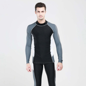 Nouvelle Collection 2026 – Maillot de Compression Homme à Motifs Patchwork, Coupe Slim, Séchage Rapide, pour Boxe - Product Image 3