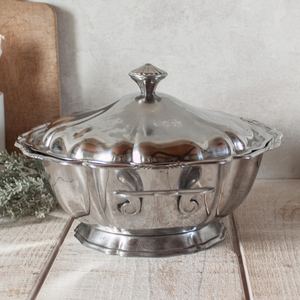 Soupière en métal robuste pour réchauffer les aliments, idéale pour les restaurants et la restauration - Product Image 1