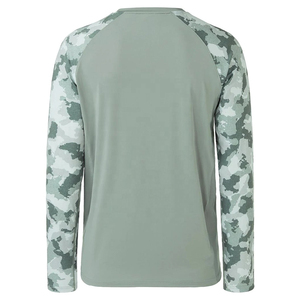 Ropa de Pesca, Última Moda Masculina, Ropa de Camuflaje, Fabricación de Camisetas de Pesca Transpirables de Secado Rápido con Protección UV, Material de Poliéster Personalizado - Product Image 3