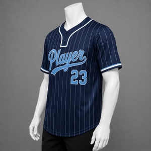 Uniforme de Béisbol Personalizado para Adultos, Conjunto de Béisbol de Secado Rápido, Jersey 100% Poliéster con Estampado Parcial, Ropa Deportiva, OEM ODM - Product Image 3