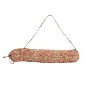 Bolsa de Pared Multifuncional para Ropa y Accesorios de Yoga, Hecha a Mano con Tela de Algodón Estampada con Técnicas de Blockprint, Ecológica y Duradera - Product Image 2