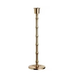 Support de bougie en métal longue durée pour la décoration intérieure, porte-bougie sur pied en laiton - Product Image 4