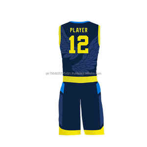 Vente en gros de maillots de basket-ball en maille à sublimation pour hommes adultes personnalisés ensemble de maillots de basket-ball pour hommes - Product Image 3