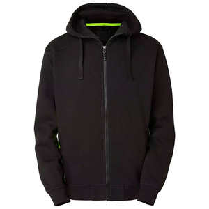 Sudaderas con capucha personalizadas para hombre, extragrandes, de manga larga, holgadas, con cremallera, con estampado de ropa urbana con efecto desgastado por el sol, de algodón, con cremallera. - Product Image 5