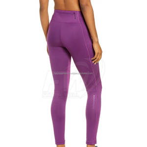 Hot Sale Sexy Yoga Women2024 Slim Fitted Workout Gym Fitness Leggings in New Design Crossover Waist Spandex Nylon Yoga Legging - Product Image 3
