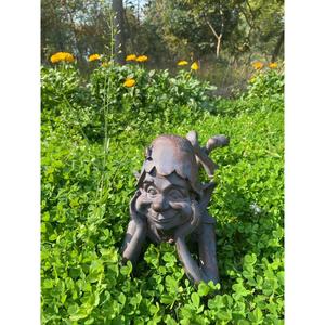 รูปปั้นนางฟ้าประดับทองสัมฤทธิ์ - Product Image 2