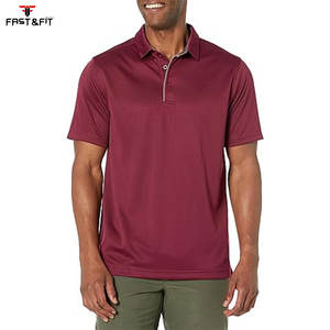 Camisas Casuales de Poliéster/Algodón Ecológicas de Alta Gama al por Mayor - Cuello Alto de Tela Tejida Unisex con Logotipo Impreso Personalizado - Product Image 6