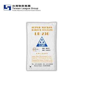Sulfato de bario ultrafino de grado industrial, relleno de plástico y caucho BASO4 - Product Image 1