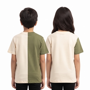 Children <b>Heart</b> Design Leisure Tops Unisex Crew Neck Two Color Short Sleeve <b>T</b> <b>Shirts</b> Kids Casual Apparel Custom Manufacturer Kids - Product Image 6